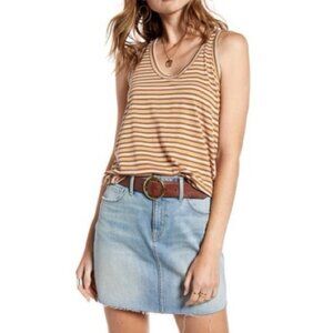 Treasure &Bond Stripes U-Neck Tank Top